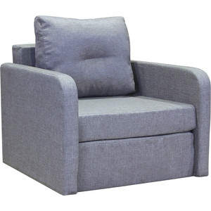 Кресло-кровать Шарм-Дизайн Бит-2 светло-серый. бескаркасное кресло кровать mypuff