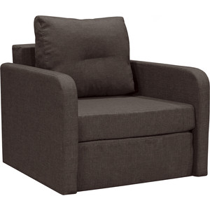 Кресло-кровать Шарм-Дизайн Бит-2 шоколад. угловой диван шарм дизайн ария левый экокожа шоколад и серый шенилл
