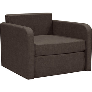 Кресло-кровать Шарм-Дизайн Бит шоколад. диван кровать шарм дизайн опера 150 экокожа шоколад и фиолетовая рогожка