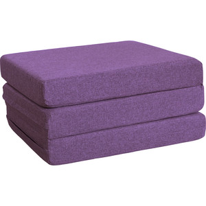 Пуф-трансформер Шарм-Дизайн Шаг фиолетовый. пуф шарм дизайн пикник фиолетовый