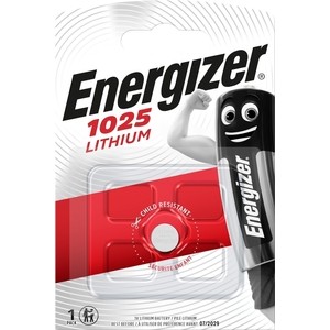 

Батарейка ENERGIZER Lithium CR1025 (1 шт) 3V, Lithium CR1025 (1 шт) 3V