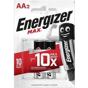 

Батарейка ENERGIZER (2 шт) MAX E91/AA 1,5V, (2 шт) MAX E91/AA 1,5V