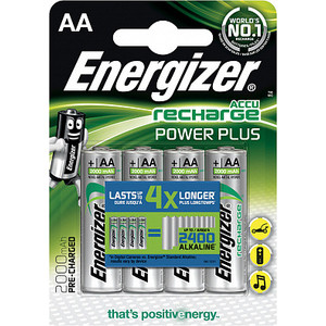 

Аккумулятор ENERGIZER Power Plus NH15/AA 2000 BP4 Pre-Ch (4 шт) 1,2V, Power Plus NH15/AA 2000 BP4 Pre-Ch (4 шт) 1,2V