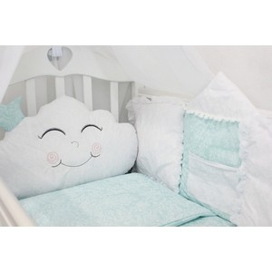 

Комплект в кроватку By Twinz с игрушками Звездочка голубой, 4 предм., с игрушками Звездочка голубой, 4 предм.