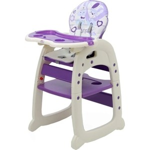 

Стульчик для кормления POLINI kids 460 фиолетовый 1 827425, kids 460 фиолетовый 1 827425