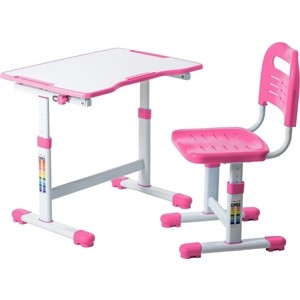Комплект парта + стул трансформеры FunDesk Sole II pink - фото 2