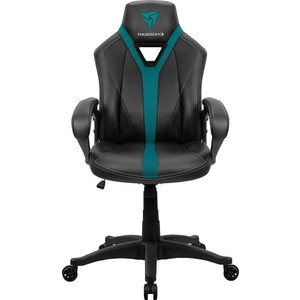 фото Кресло компьютерное игровое thunderx3 yc1 black-cyan