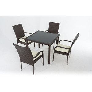 Комплект для отдыха Vinotti F0824 (4 кресла+стол)