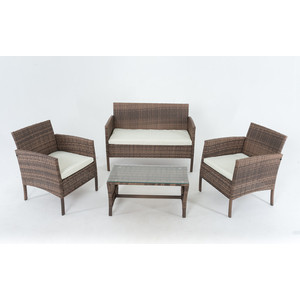 Комплект для отдыха Vinotti F0851 (стол+2 кресла+ диван)
