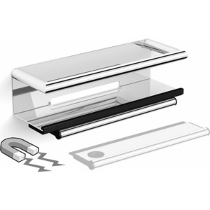 

Полочка Black&White SN-2351 со стеклоочистителем, хром (2351SN0), SN-2351 со стеклоочистителем, хром (2351SN0)