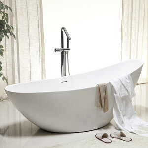 Акриловая ванна Abber 185x80 отдельностоящая (AB9233)
