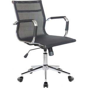 фото Кресло riva chair rch 6001-2s черная сетка (w-01)