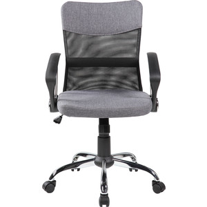 Кресло Riva Chair RCH 8005 черная сетка /ткань серая RCH 8005 черная сетка /ткань серая - фото 2