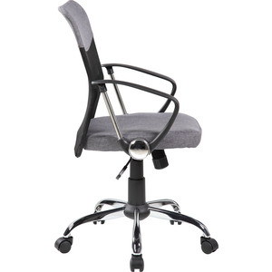Кресло Riva Chair RCH 8005 черная сетка /ткань серая RCH 8005 черная сетка /ткань серая - фото 3