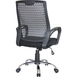 фото Кресло riva chair rch 8081 черный/черный пластик (sw-01)