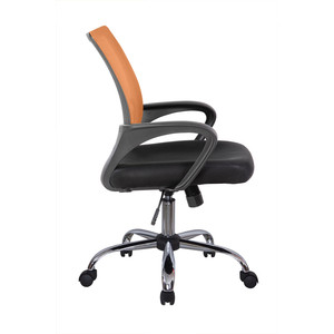 Кресло Riva Chair RCH 8085JE оранжевый/крестовина хром RCH 8085JE оранжевый/крестовина хром - фото 3