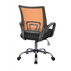 Кресло Riva Chair RCH 8085JE оранжевый/крестовина хром RCH 8085JE оранжевый/крестовина хром - фото 4