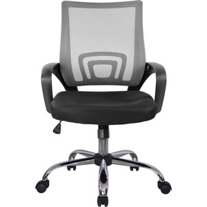 Кресло Riva Chair RCH 8085JE серый/крестовина хром RCH 8085JE серый/крестовина хром - фото 2