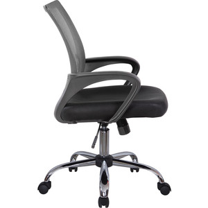 фото Кресло riva chair rch 8085je серый/крестовина хром