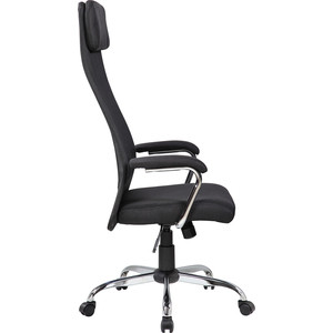 Кресло Riva Chair RCH 8206HX черная сетка /ткань черная RCH 8206HX черная сетка /ткань черная - фото 2