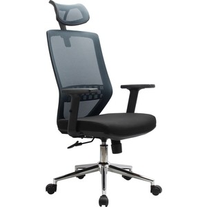 

Кресло Riva Chair RCH 833H сетка серый/крестовина хром, RCH 833H сетка серый/крестовина хром