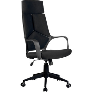 фото Кресло riva chair rch 8989 черный пластик, черная ткань (54)