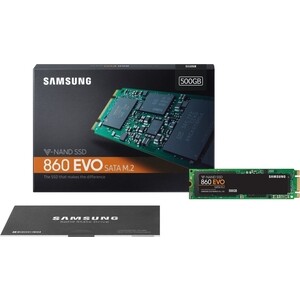 SSD накопитель Samsung 500Gb 860 EVO M.2 MZ-N6E500BW - фото 2