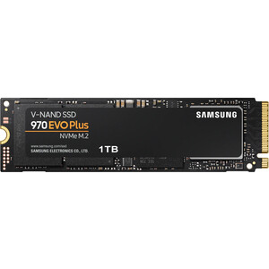 SSD накопитель Samsung 1Tb 970 EVO Plus M.2 MZ-V7S1T0BW ssd m 2 1tb 250gb 500gb 970 evo plus nvme mz v7s1t0bw internal solid state drive m2 2280 mlc for laptop