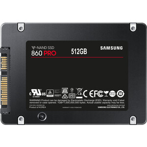 SSD накопитель Samsung 860 PRO Series SATA III 512Gb (MZ-76P512BW) 860 PRO Series SATA III 512Gb (MZ-76P512BW) - фото 5