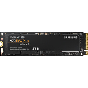 SSD накопитель Samsung 2Tb 970 EVO Plus M.2 MZ-V7S2T0BW samsung 870 evo 500 гб 2 5 дюймовый sata ssd твердотельный накопитель интерфейс sata3 0 высокая скорость чтения и записи широкая совместимость