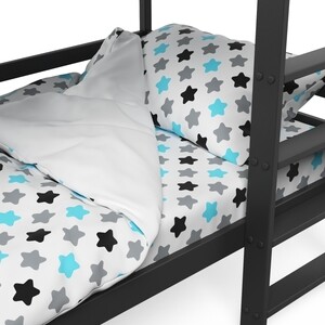 Двухъярусная кровать Можга Красная Звезда Р426 антрацит - фото 3