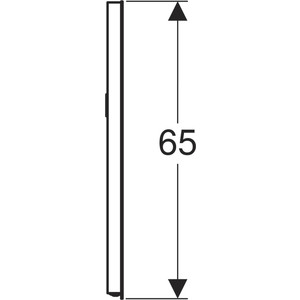 фото Зеркало geberit renova compact 50 с подсветкой (862350000)