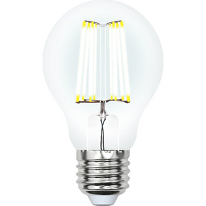 

Лампочка светодиодная филаментная димируемая Uniel LED-A60-7W/WW/E27/CL/DIM GLA01TR, LED-A60-7W/WW/E27/CL/DIM GLA01TR