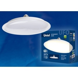 Светодиодная лампа светильник Uniel LED-U270-60W/3000K/E27/FR PLU01WH