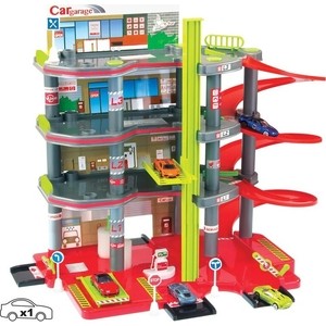 Игровой набор Mochtoys Парковка 4 уровня+ машинка фото