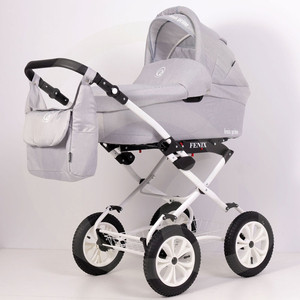 

Коляска 2 в 1 Bart Plast FENIX PRIME Classic 03 серый джинс, FENIX PRIME Classic 03 серый джинс