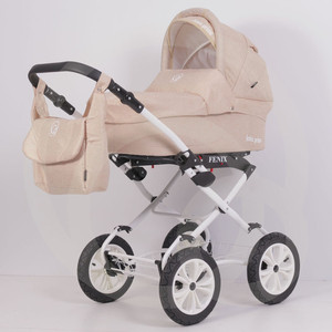 

Коляска 2 в 1 Bart Plast FENIX PRIME Classic 06 бежевый лен, FENIX PRIME Classic 06 бежевый лен