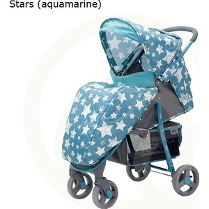 

Коляска прогулочная Rant KIRA RA055 Stars (aquamarine), KIRA RA055 Stars (aquamarine)
