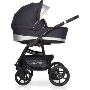 

Коляска 2 в 1 Riko Basic ALFA Ecco 01 графит-серый, ALFA Ecco 01 графит-серый
