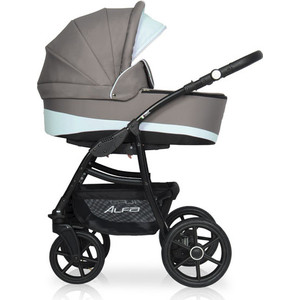 

Коляска 2 в 1 Riko Basic ALFA Ecco 07 серый-голубой, ALFA Ecco 07 серый-голубой