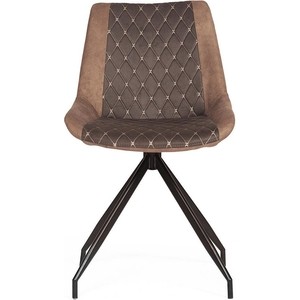 

Стул TetChair KELT ( mod. 8799 ) металл, ткань наппа черный/коричневый, KELT ( mod. 8799 ) металл, ткань наппа черный/коричневый