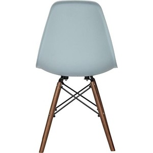 фото Стул tetchair secret de maison cindy (eames) (mod. 001) дерево dark brown, металл черный, пластик grey