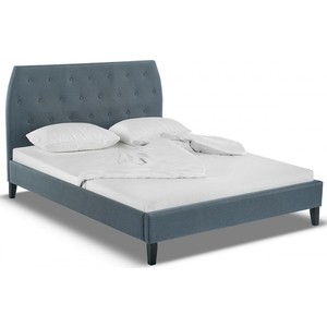 Кровать двуспальная Woodville Poli 160х200 blue