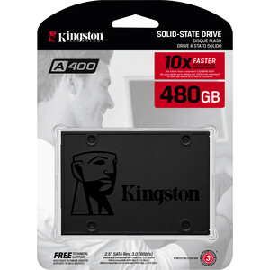 SSD накопитель Kingston SSD 480GB А400 SA400S37/480G SSD 480GB А400 SA400S37/480G - фото 4