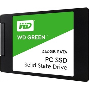 SSD накопитель Western Digital SSD 240Gb WDS240G2G0A Green - фото 1