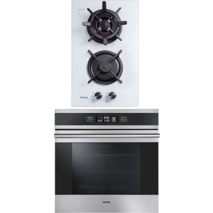 

Встраиваемый комплект Korting HGG 382 CTW + OKB 9101 CFX, HGG 382 CTW + OKB 9101 CFX