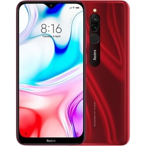 

Смартфон Xiaomi Redmi 8 4/64GB Red, Redmi 8 4/64GB Red