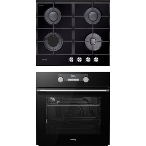 

Встраиваемый комплект Korting HGG 660 CN + OKB 781 CEN, HGG 660 CN + OKB 781 CEN