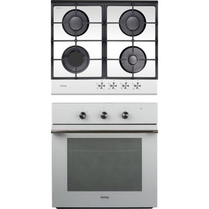 

Встраиваемый комплект Korting HGG 660 CW + OKB 470 CMW, HGG 660 CW + OKB 470 CMW