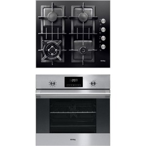 

Встраиваемый комплект Korting HGG 665 CTN + OKB 561 CFX, HGG 665 CTN + OKB 561 CFX
